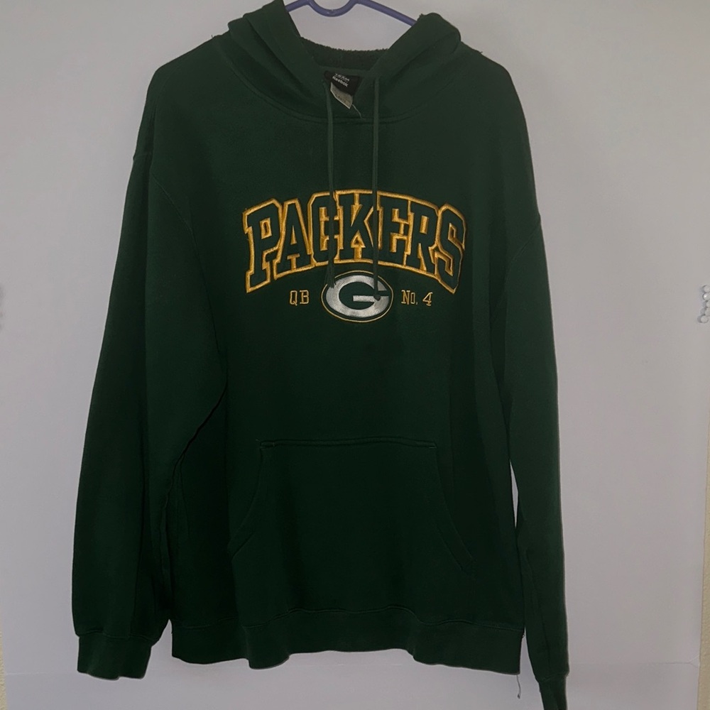 NFL Team Apparel Reebok Men’s XL Green Bay Packers Hoodie